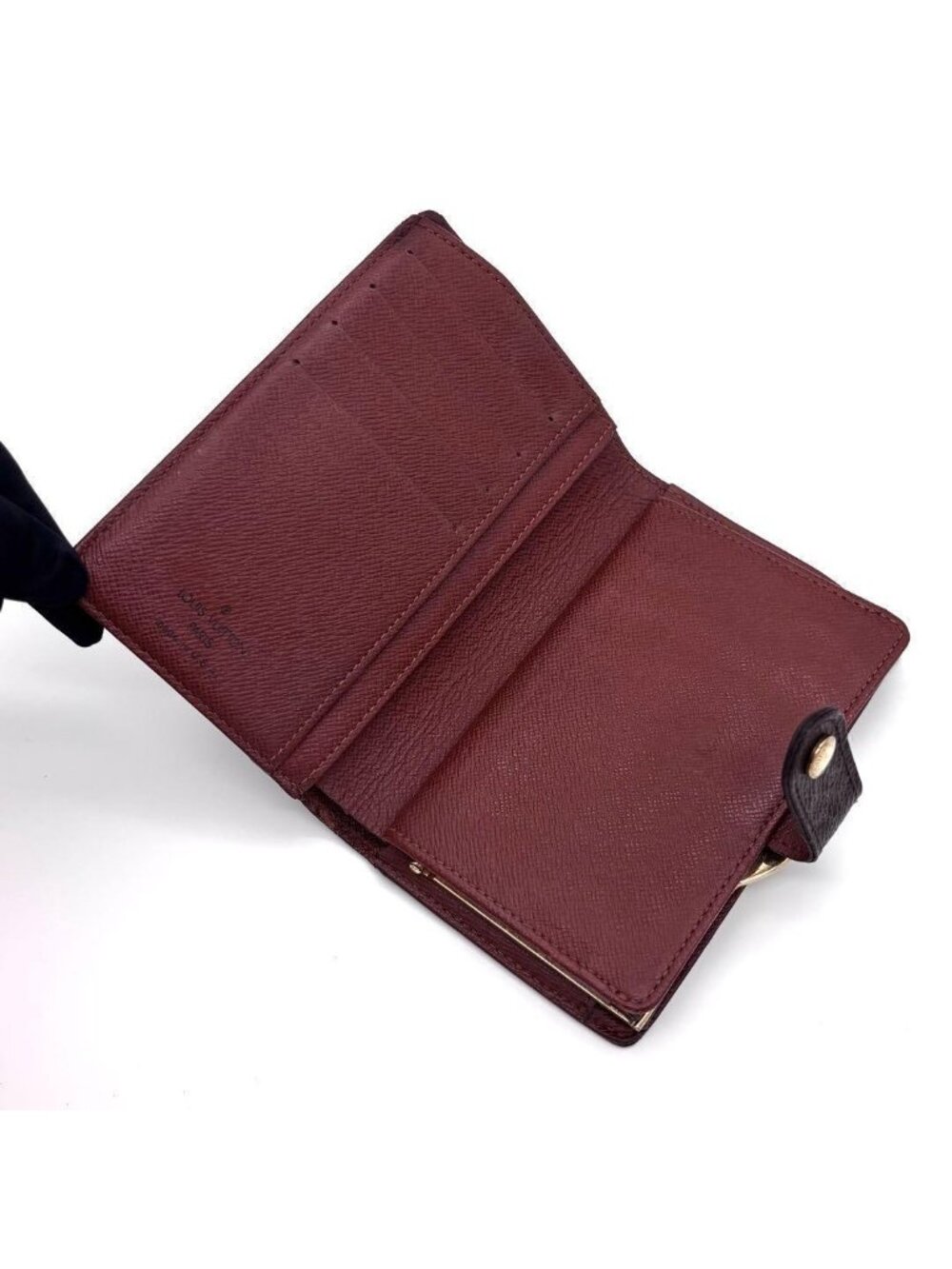 Louis Vuitton Monogram Viennois Folded Wallet Compact Bifold - Picture 3 of 10